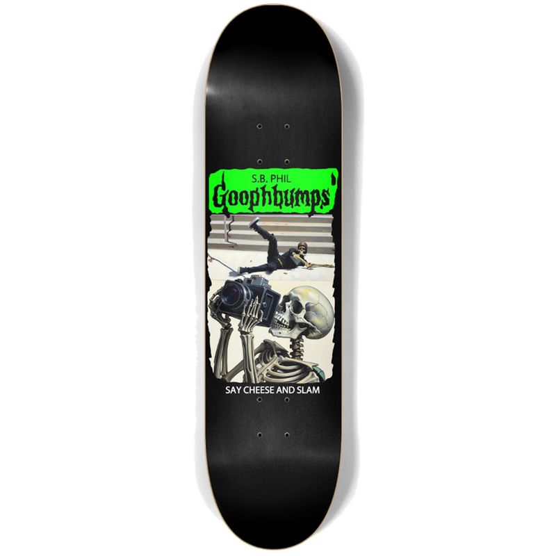 Philly&#39;s Goophbumps Say Cheese And Slam 8.25 Deck