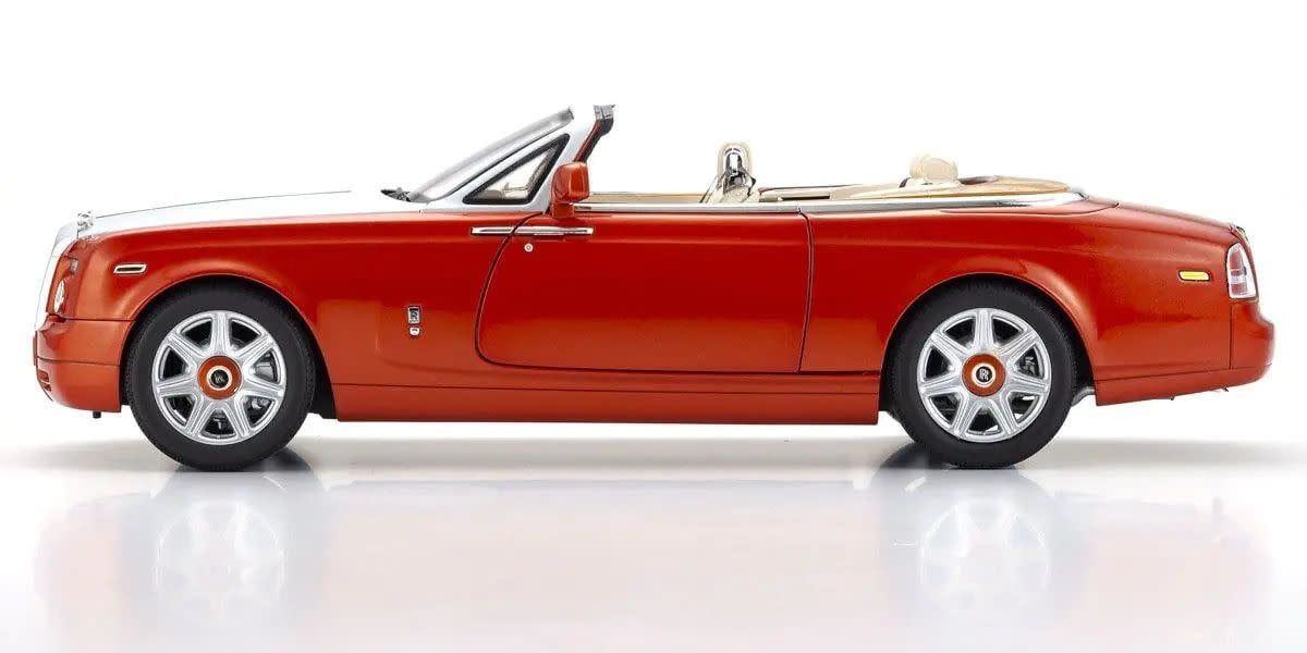 Kyosho 1/18 Rolls Royce Phantom Drophead Coupe (Orange)