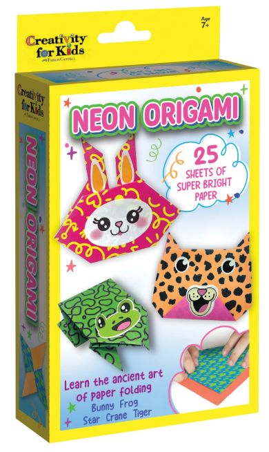 Creativity for Kids Neon Origami Mini Kit