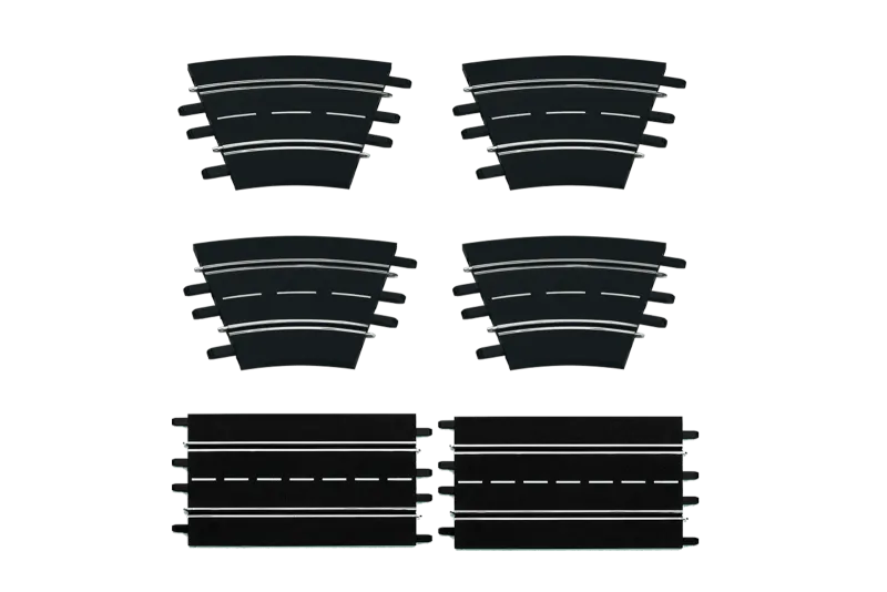 Carrera Extension Set 1/30 Degrees Slot Car Track Set