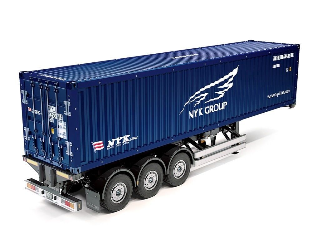 Tamiya 1/14 RC Container Trailer Kit, NYK