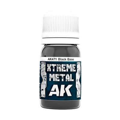 Ak Interactive Xtreme Metal Black Base 30ml