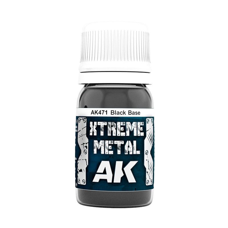 Ak Interactive Xtreme Metal Black Base 30ml