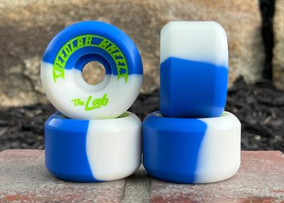 Speedlab The Lab Blue/White Split 56mm 99A Wheels