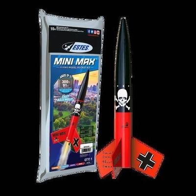 Estes Rockets Mini Der Red Max Model Rocket Kit