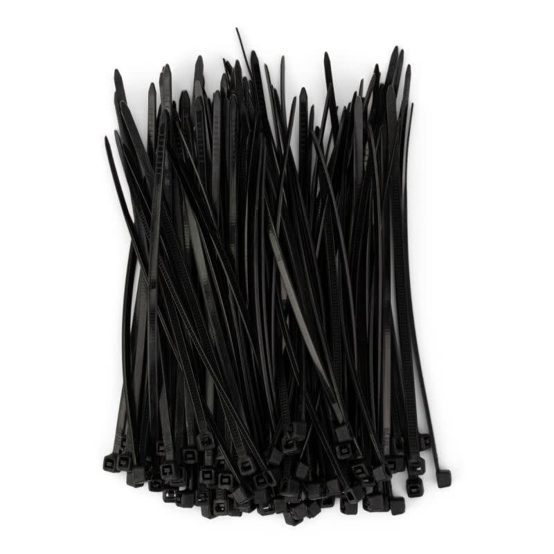 Enkay 4" UV Resistant Black Nylon Cable Ties (100)