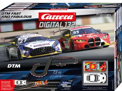 Carrera Digital Fast and Fabulous Slot Car and Track Set