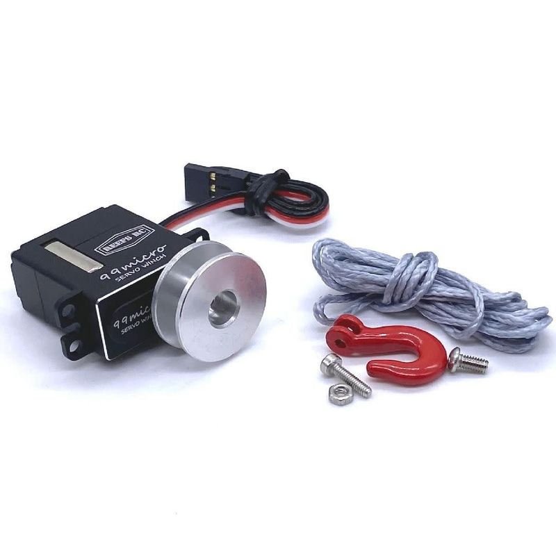 Reefs R/C 99 Micro Servo Winch w/Micro Spool Kit - 115oz @8.4V