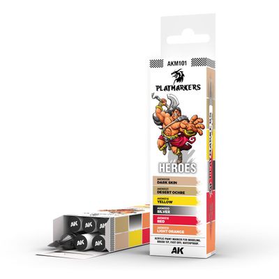 AK Interactive Heroes Playmarker Set