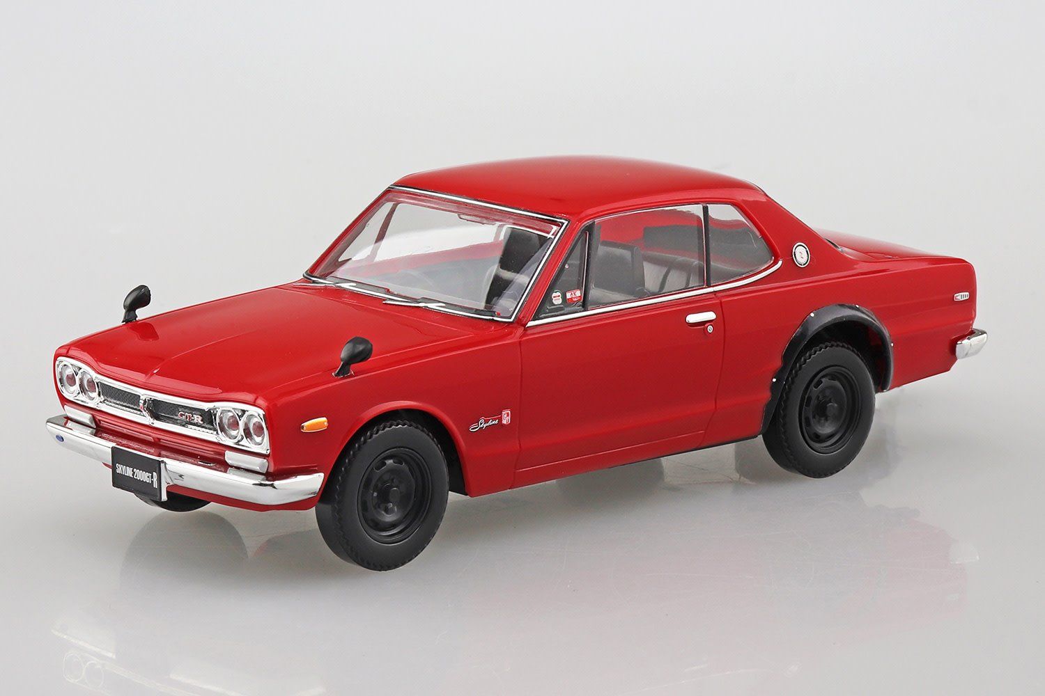 Aoshima 1/32 Snap Kit #16-RD Nissan C10 Skyline 2000GT-R(Red)