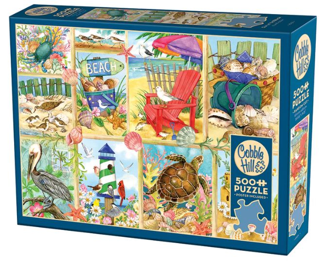 Cobble Hill Day at the Beach 500 piece