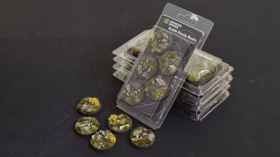 Gamers Grass 40mm Highland Round Bases 5pc