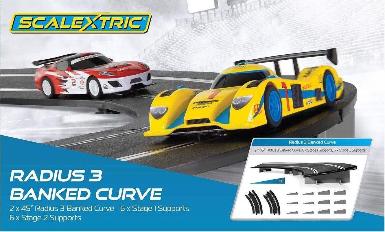 Scalextric Banked curve R3 45