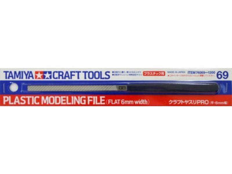 Tamiya Plastic Model File (Flat 6Mm Width)