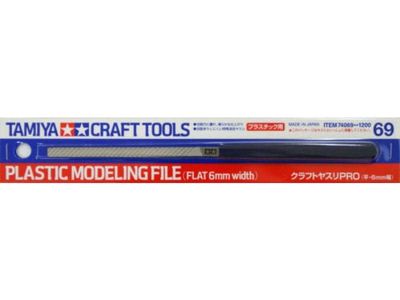 Tamiya Plastic Model File (Flat 6Mm Width)