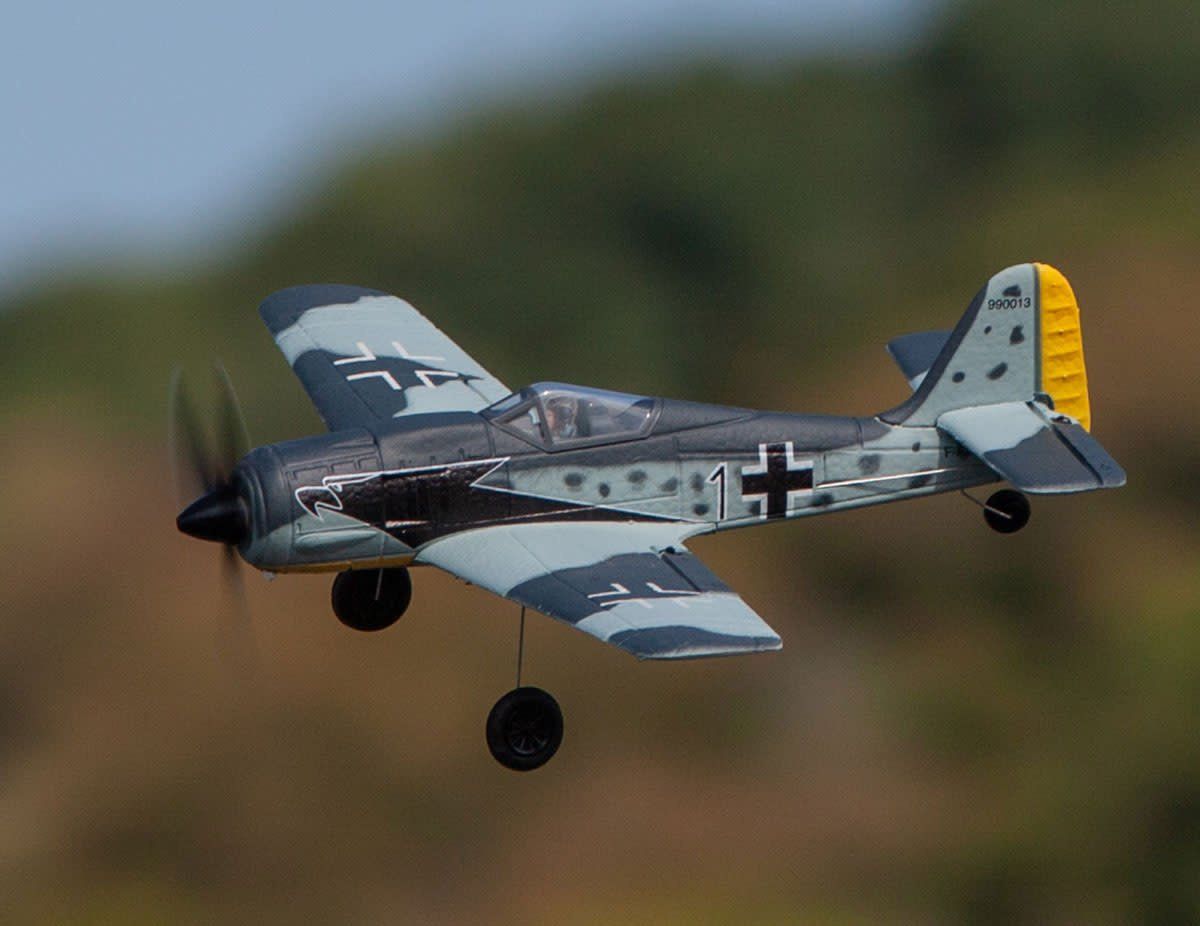 Rage RC Focke-Wulf Fw 190 Micro RTF Airplane with PASS (Pilot Assist Stability Software) System