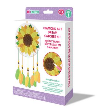 Diamond Art Dream Catcher Kit Sunflower