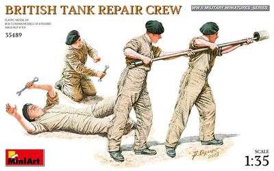 Miniart 1/35  British Tank Repair Crew