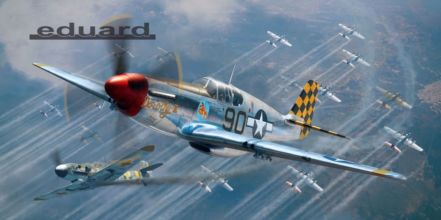 Eduardo 1/48 P-51B Mustang w/ Birdcage Canopy Profipack Edition