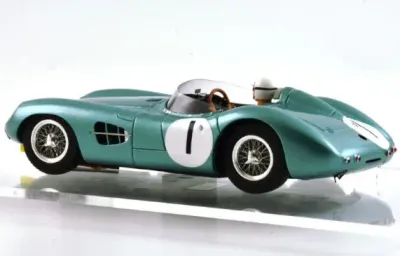 Le Mans Aston Martin DBR1 Stirling Moss #1 '59 Nurburgring Winner 1/32 Slot Car