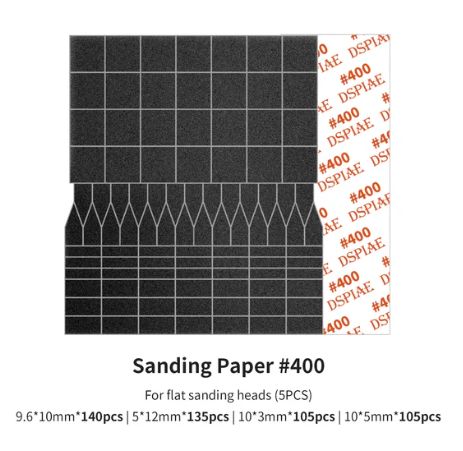 Dspiae  Sanding Paper for Flat Reciprocating Sanding Head#400
