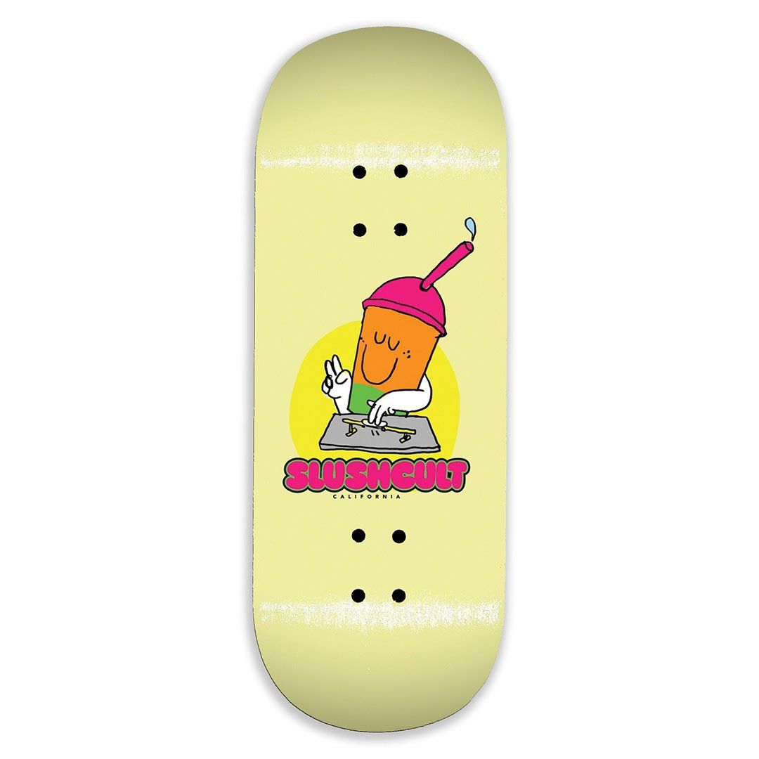 Slushcult Fingerboard Deck Grind In Peace 34mm