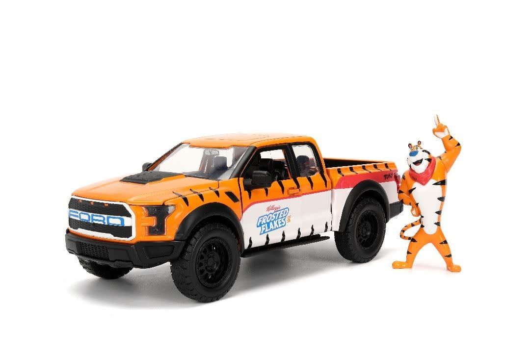 Jada Toys 1/24 Hollywood Rides Frosted Flakes 2017 Ford F-150 Raptor with Tony the Tiger