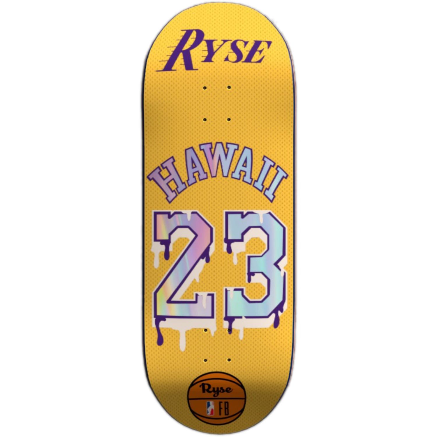 RYSE Fingerboard Deck HAWAII 34mm