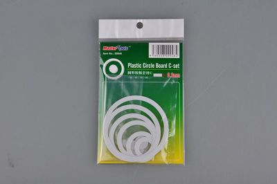 Master Tools  Plastic Circle Board C-set - 0.3mm