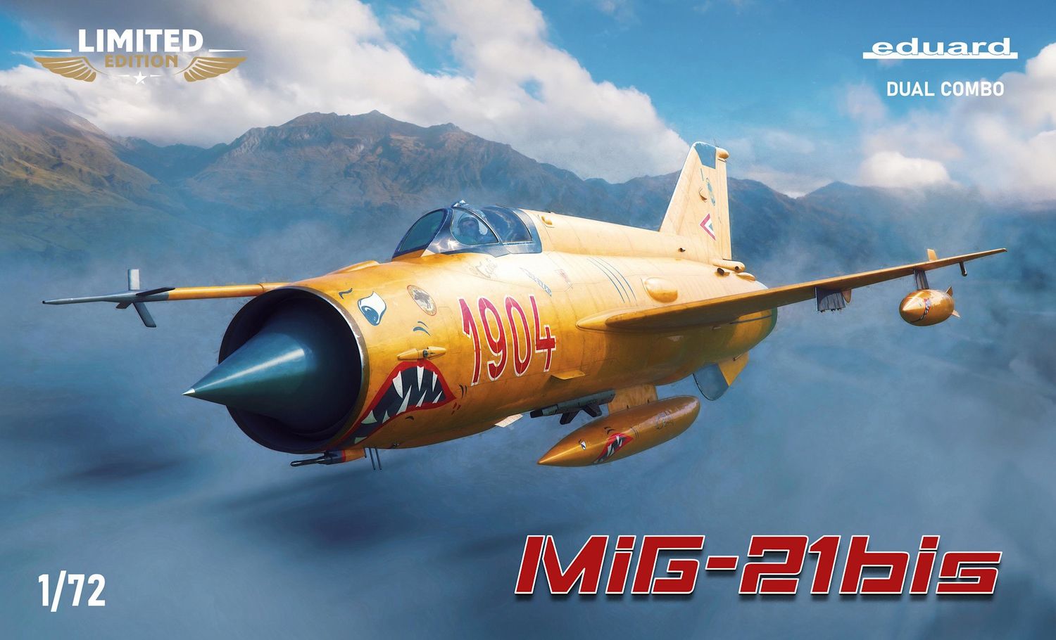 Eduard Model 1/72 MiG-21bis Dual Combo Limited Edition