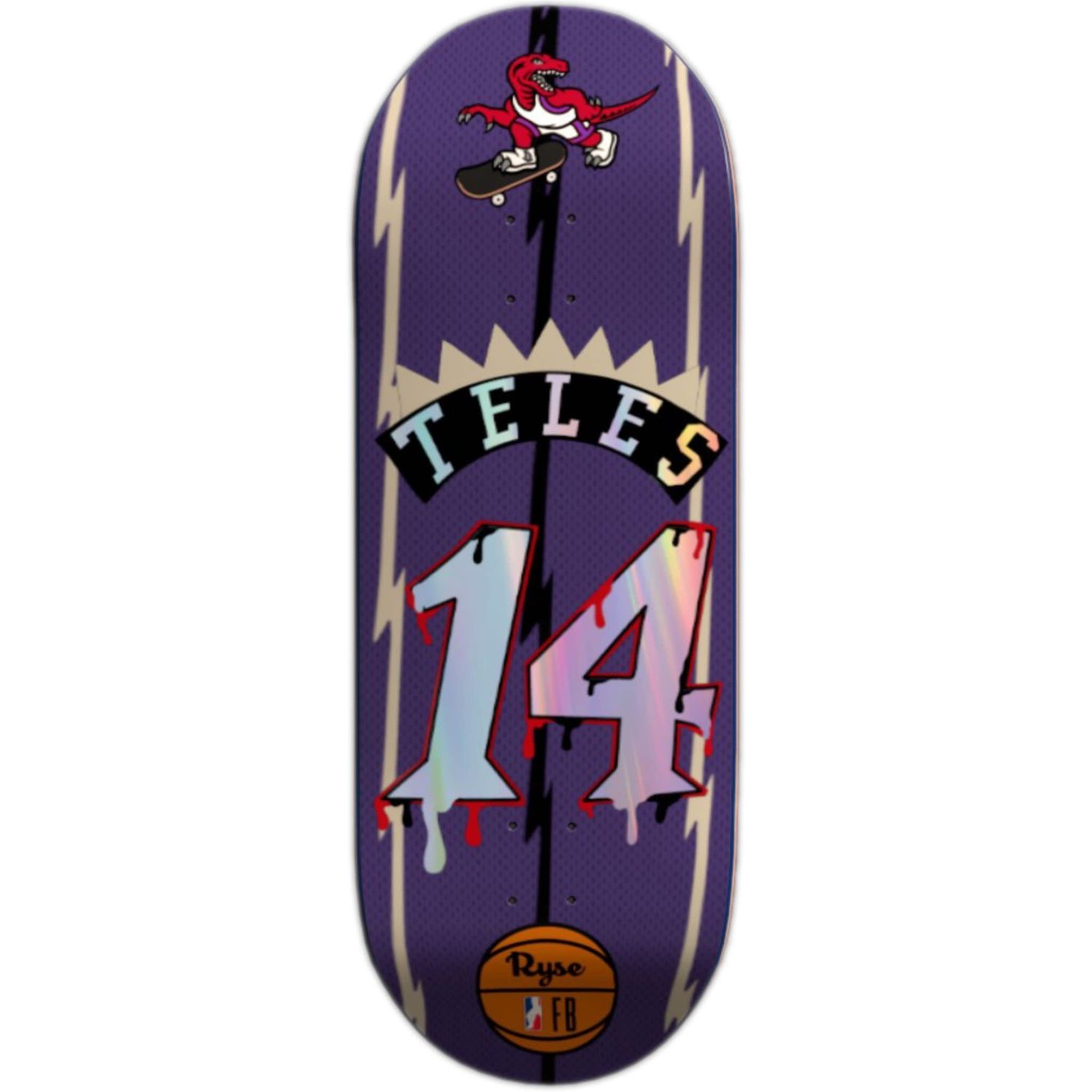 RYSE Fingerboard Deck TELES Pro Model 32mm