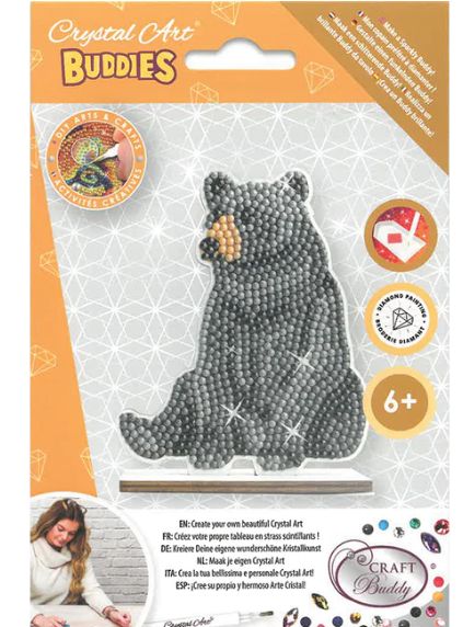 Craft Buddy Buddies Bear Crystal Art