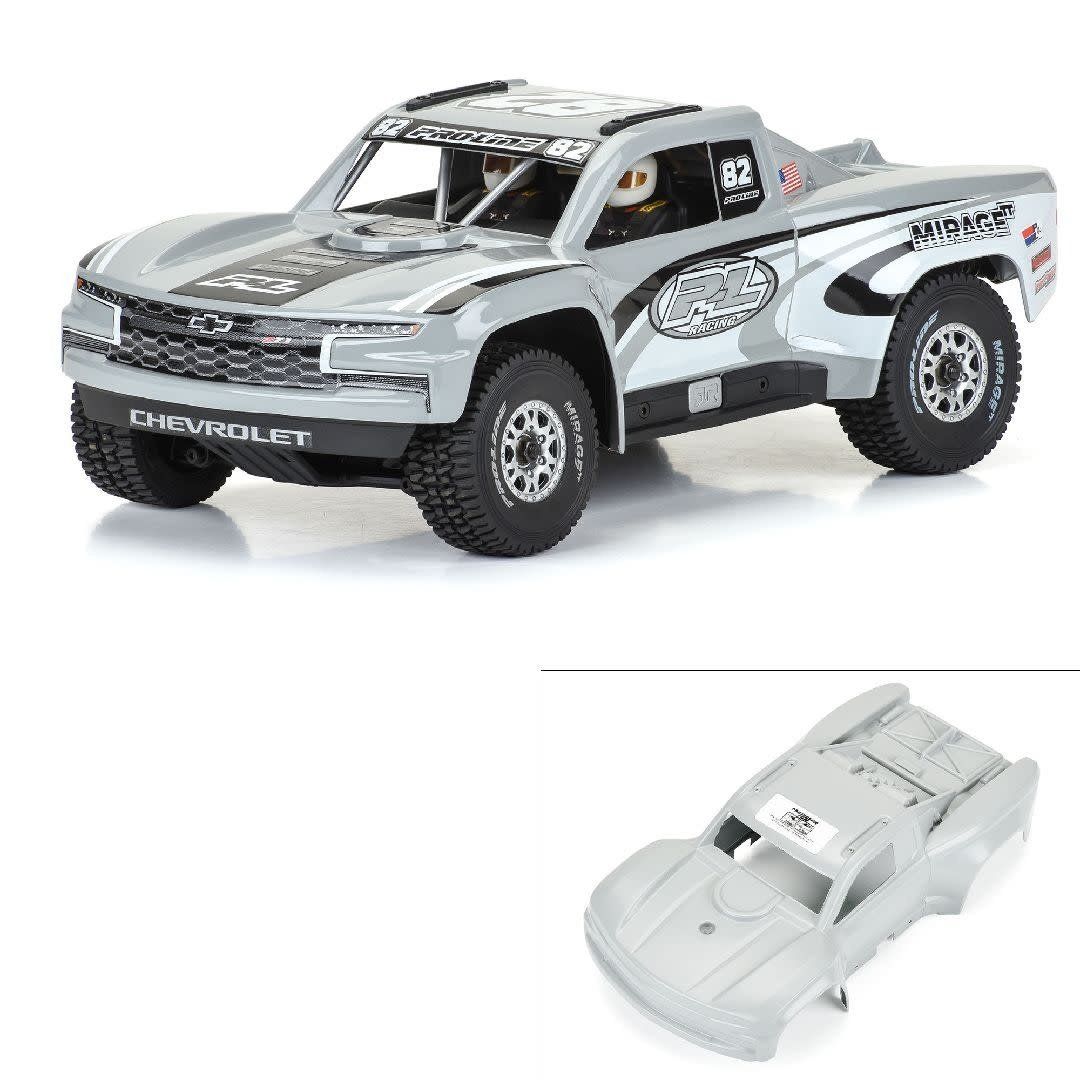 Pro Line Pre-Cut 2019 Chevy Silverado Trophy Truck Tough-Gray