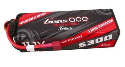 G-Tech 5300mAh 3S1P 11.1V 60C LiPo w/ Deans Plug Hardwired