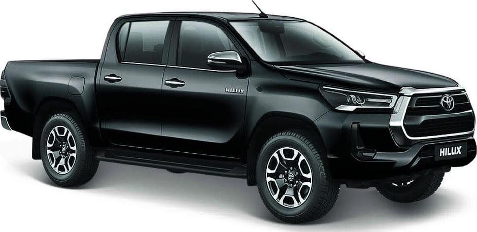 Maisto 1/24 Toyota Hilux White/Black Special Edition