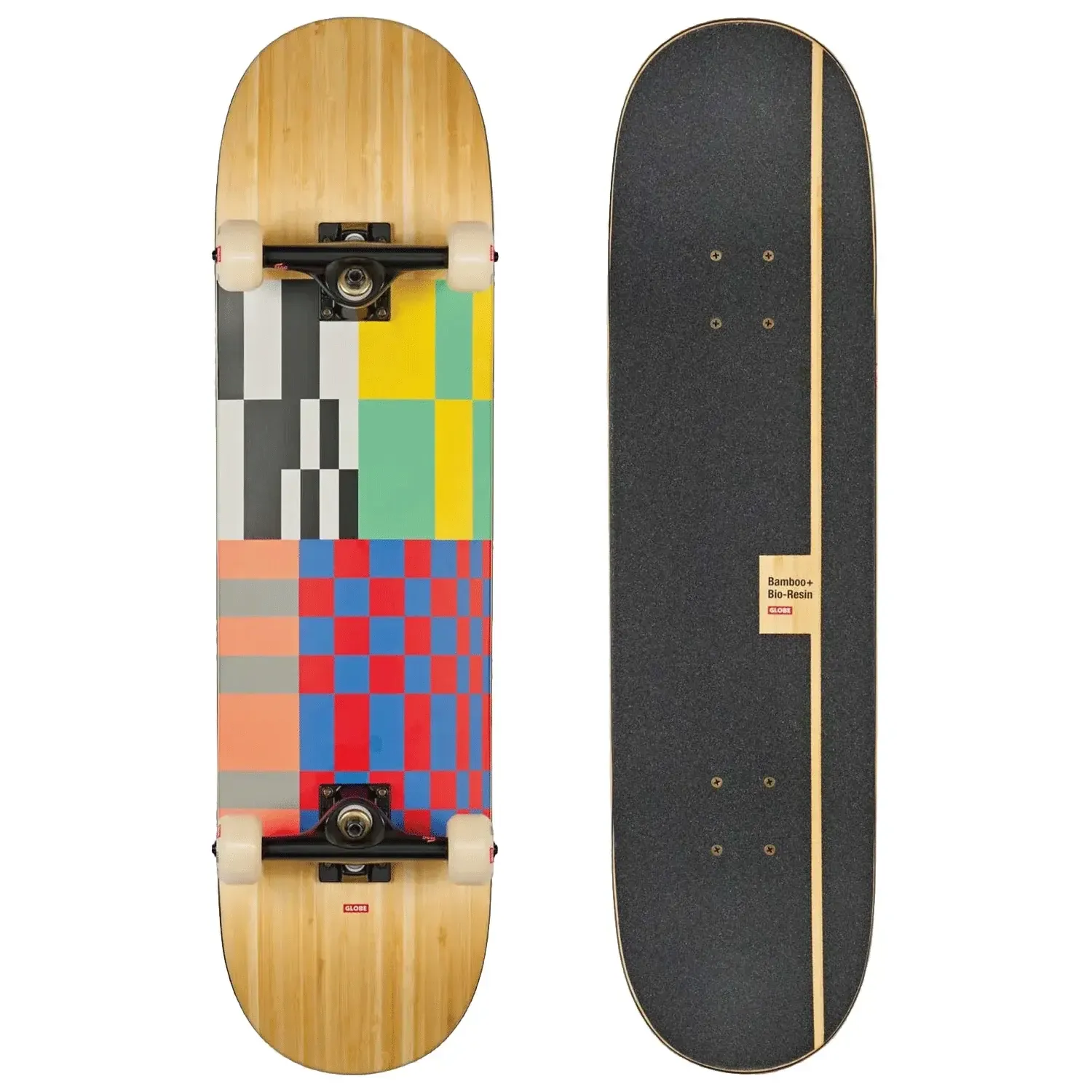 Globe G3 Check Pease 8.375 Bamboo/Turbo