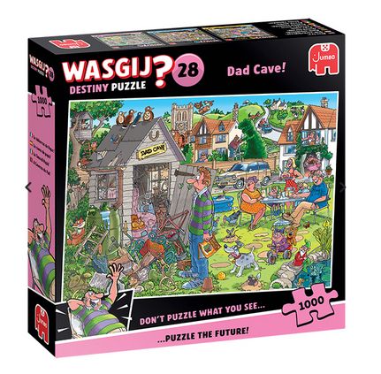 Jumbo Puzzles Wasgij Destiny No 28 Dad Cave! 1000 piece