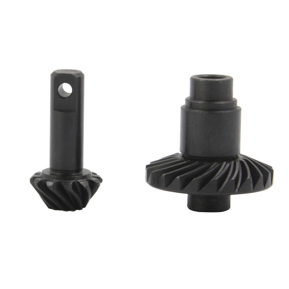 Hobby Details 1/18 TRX-4M 22T/12T Steel Alloy Helical Front &amp; Rear Gears (2)