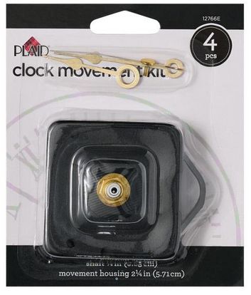 Plaid Clock Movement Kit