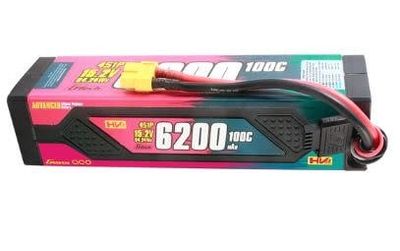 GENS ACE 1704 178.2x48x43.5mm G-Tech 6200mAh 4S1P 15.2V 100C LiPo Battery Pack with XT60 Plug