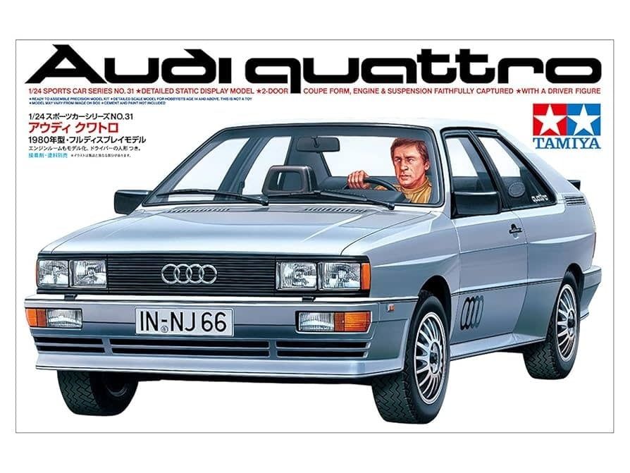 Tamiya 1/24 Audi Quattro