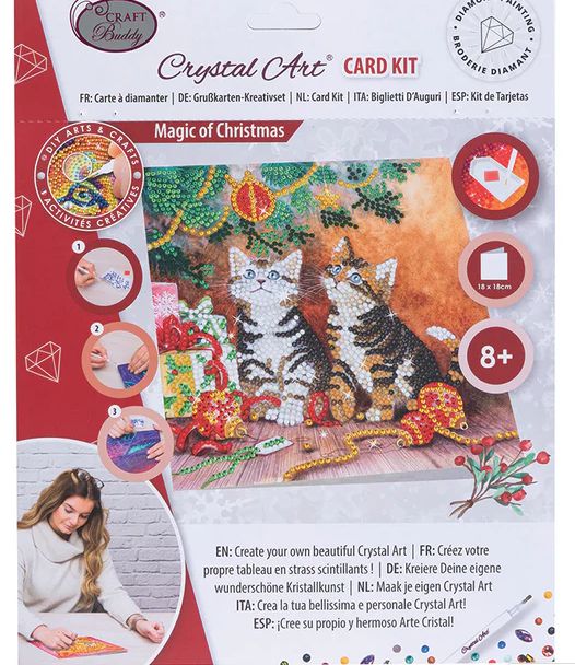 Craft Buddy Magic of Christmas Crystal Art Kit