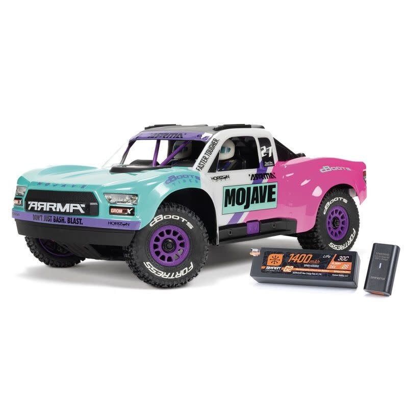 Arrma 1/16 MOJAVE GROM 223S DSC 4x4 RTR Brushless Desert Truck Teal