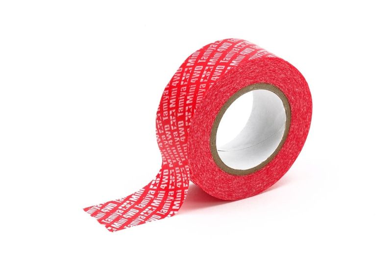 Tamiya JR Mini 4WD Multipurpose Tape, 20mm Width/Red