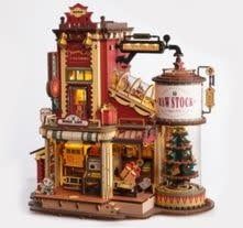 Robotime 3D Wooden Puzzle Dream Gift Factory 449 piece