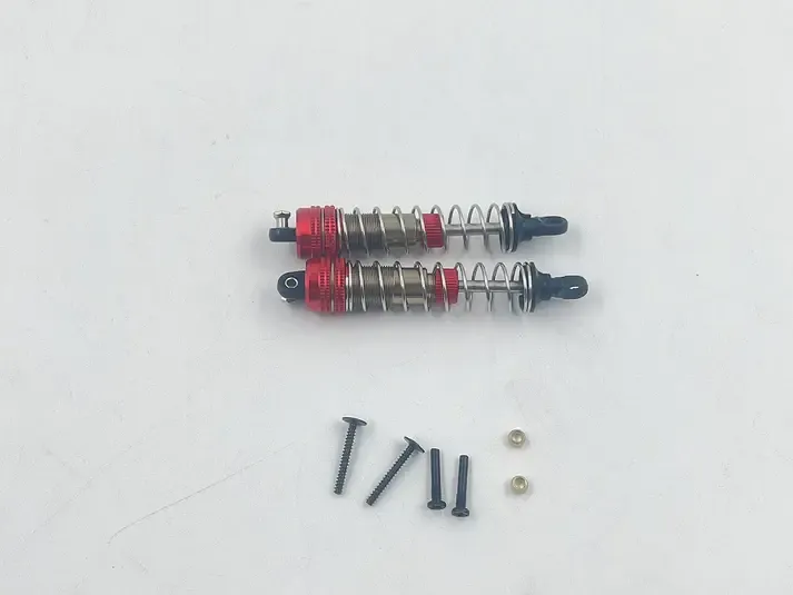RC Pro WIKKED Upgraded Metal Oil Filled Shock Red