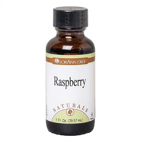 Lorann Raspberry Flavor Natural 1oz