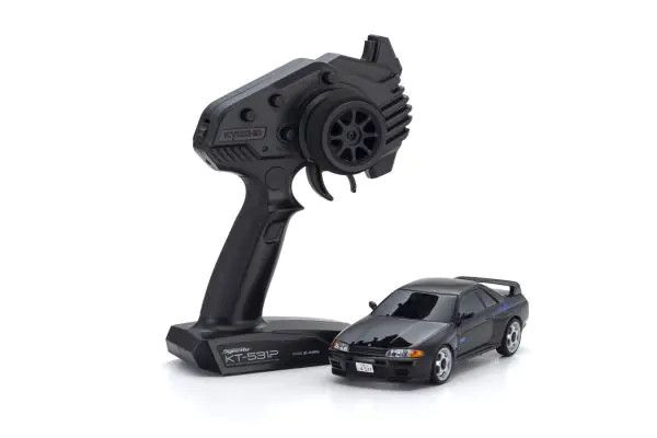 Kyosho Black MINI-Z AWD SKYLINE GT-R R32 INITIAL D