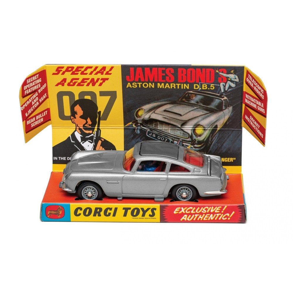 Corgi Toys James Bond Aston Martin DB5 (No. 261 Re-issue, Silver)