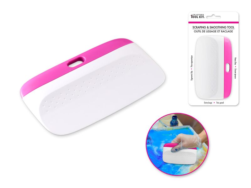 Crafters Tool Kit 5.5x3.2x0.4in XL Scraping Smoothing Tool